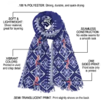 customized-la-tech-diamond-lattice-blue-scarf-best-selling.webp