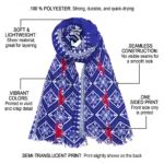 customized-smu-mustangs-diamond-lattice-blue-scarf-best-selling.webp
