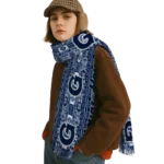 Georgetown Hoyas Scarf - Aztec Stripe Blue