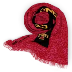 personalized-iowa-state-cyclones-leopard-border-red-black-scarf-best-selling.webp