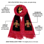 personalized-iowa-state-cyclones-leopard-border-red-black-scarf-best-selling.webp