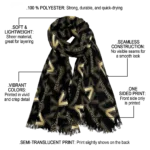 vanderbilt-commodores-solid-plain-black-scarf-best-selling.webp